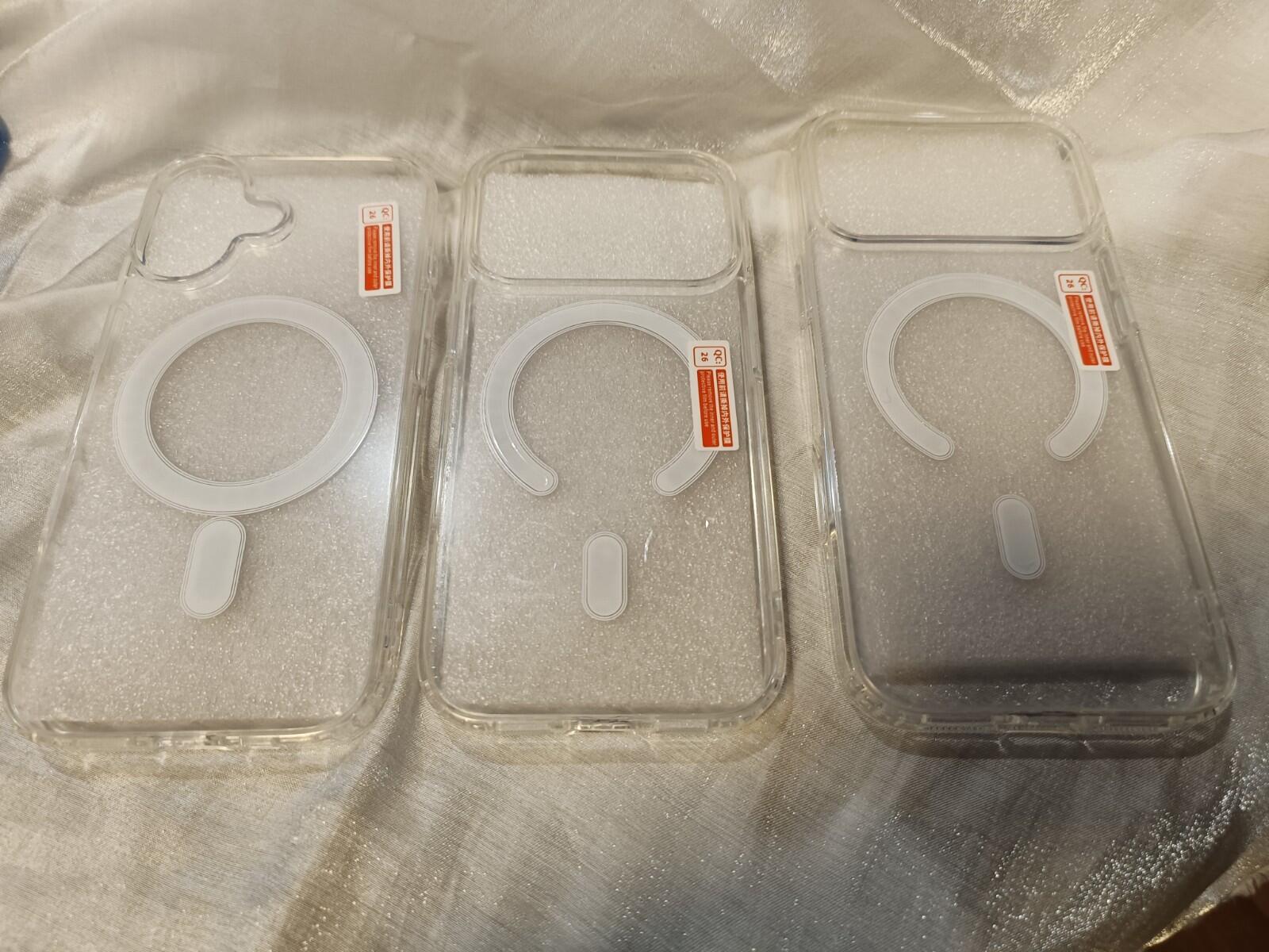 Transparent MagSafe case