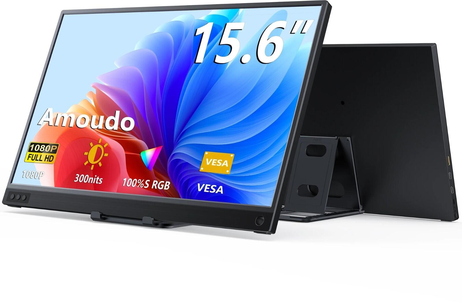 Amoudo 15.6 portable monitor