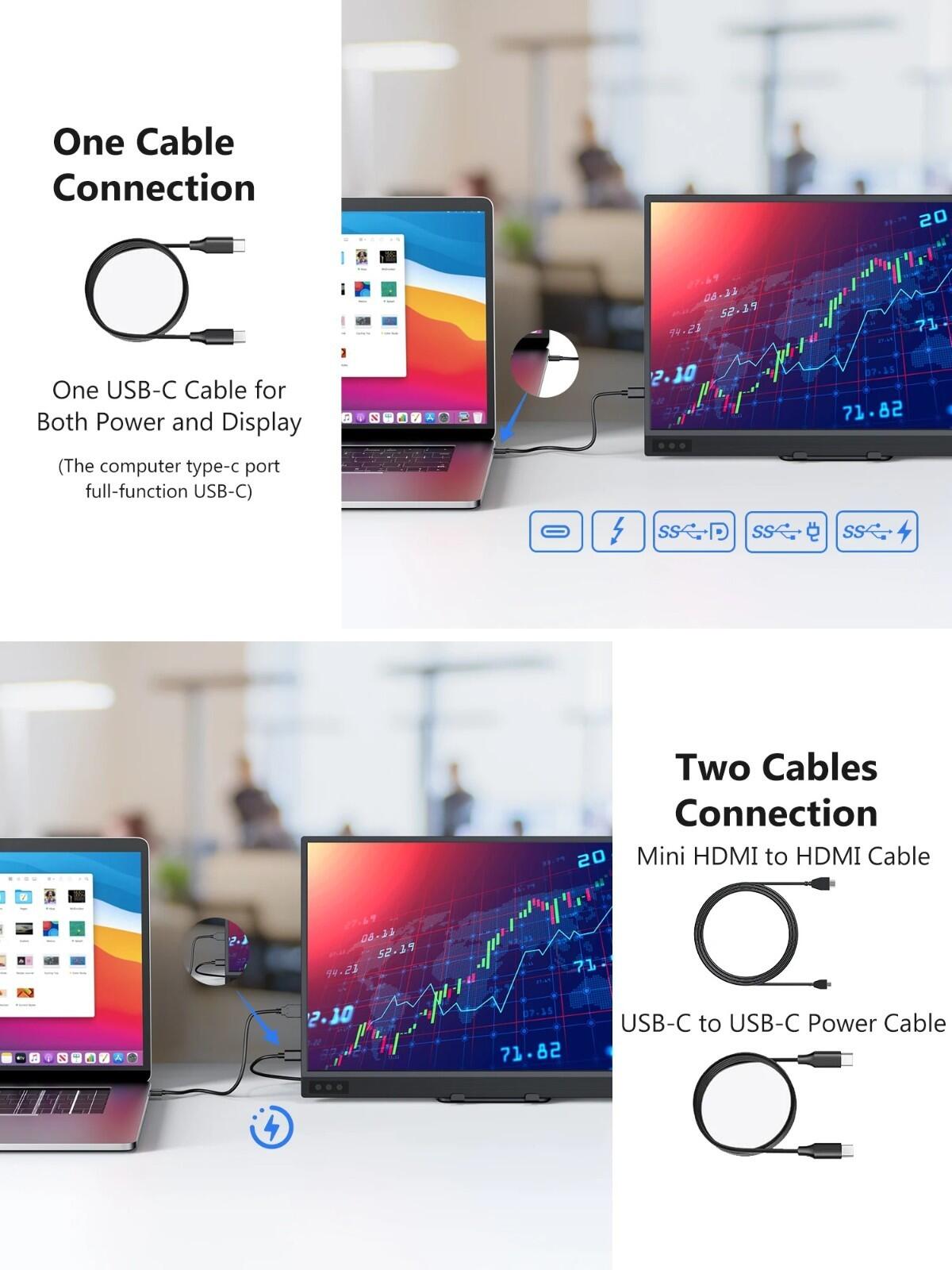 1080P IPS portable display