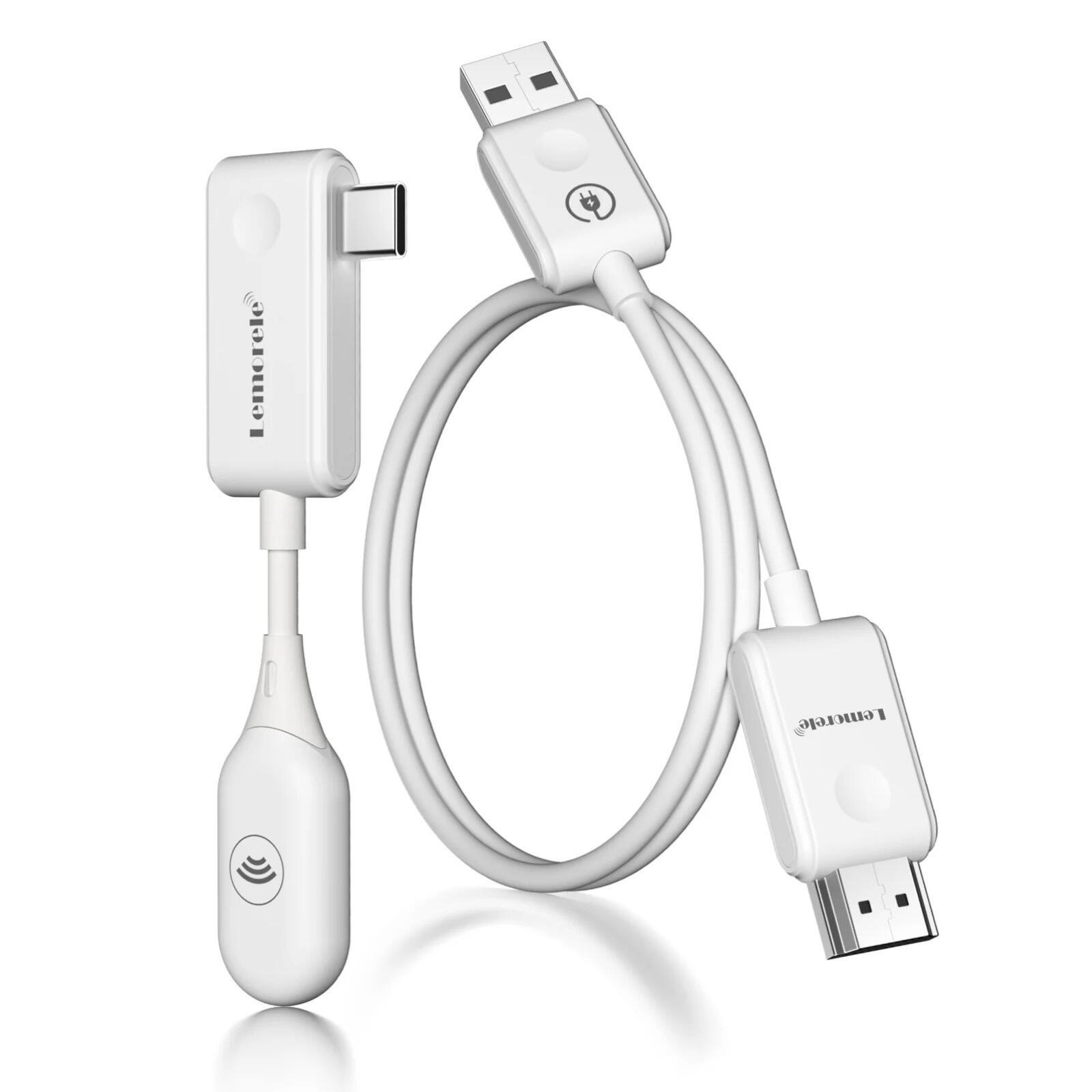 Lemorele USB C to HDMI wireless adapter