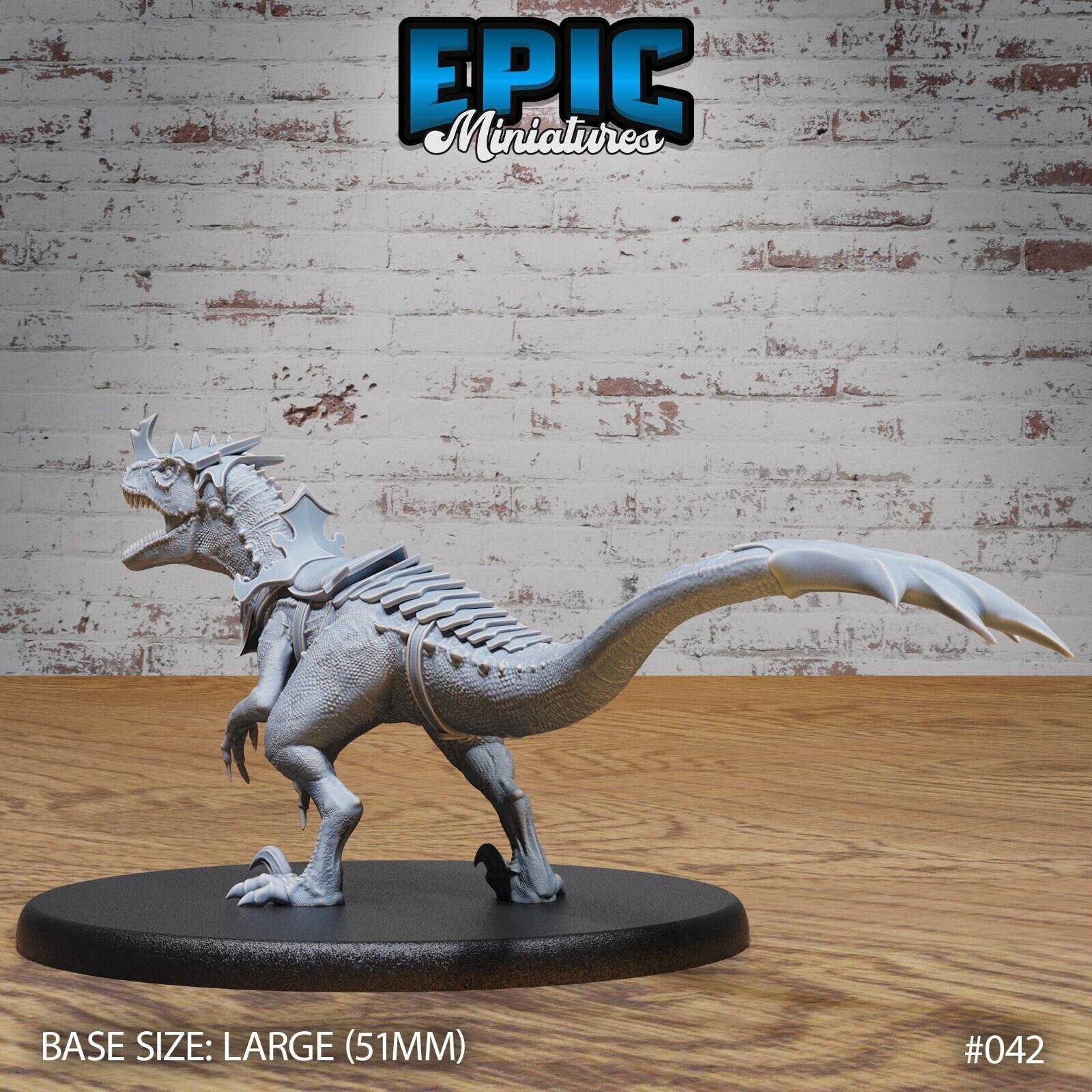 Elf Raptor Dark Elf Raptor Rider - Epic Miniatures