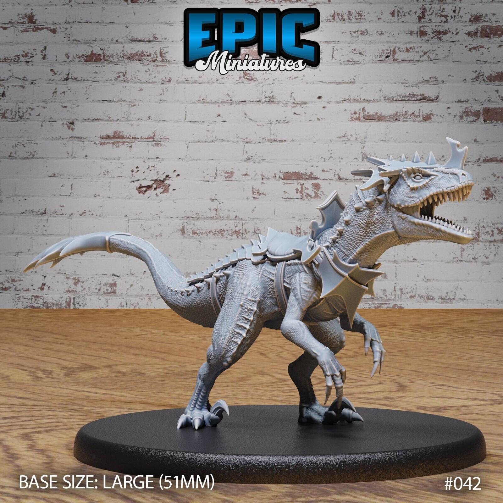 Elf Raptor Dark Elf Raptor Rider - Epic Miniatures