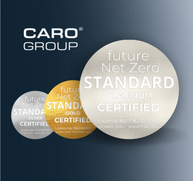 Caro Group Achieves Future Net Zero Platinum Award