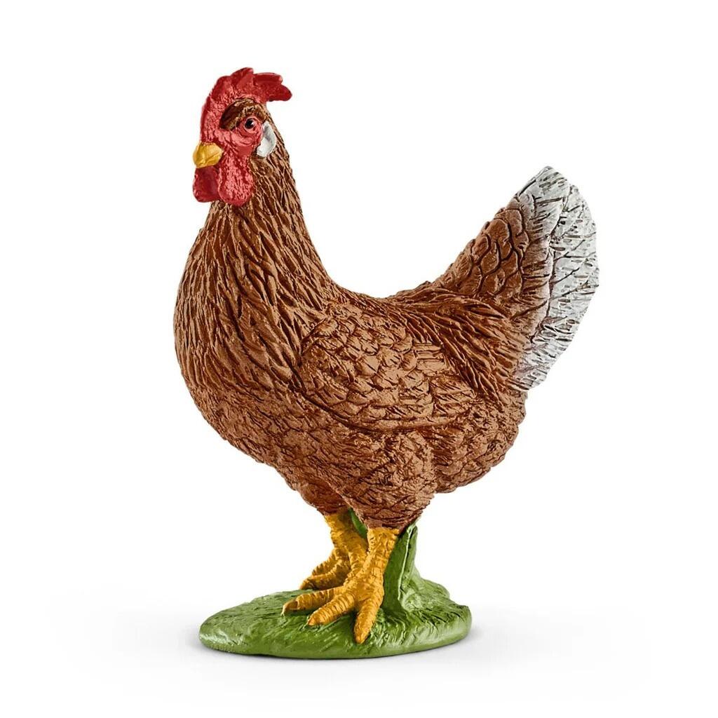 Hen Realistic Toy Figurine
