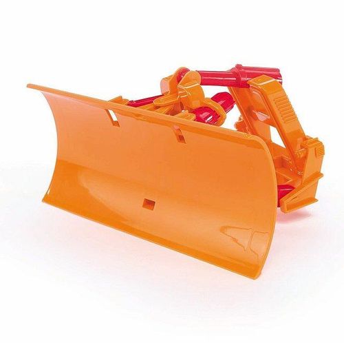 Bruder Plough Blade – 1:16 scale orange snow plough attachment for Bruder trucks and tractors