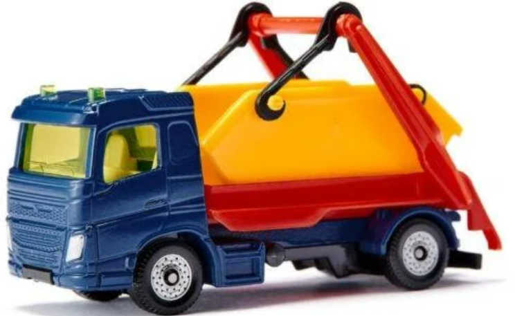 hgv lorry toy with skip attached