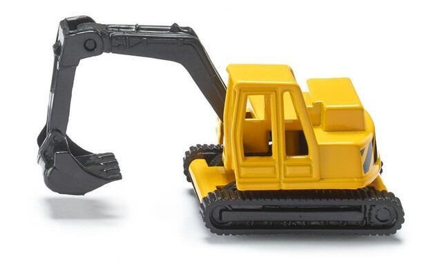 Siku diecast excavator with rotating cabin and movable arm for construction play