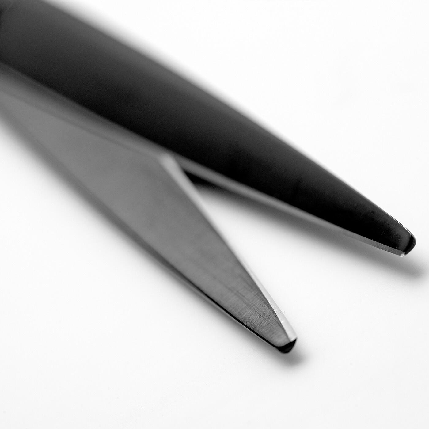 Jet Black Scissor 6” or 7” | Japanese 440m Steel | Rufful