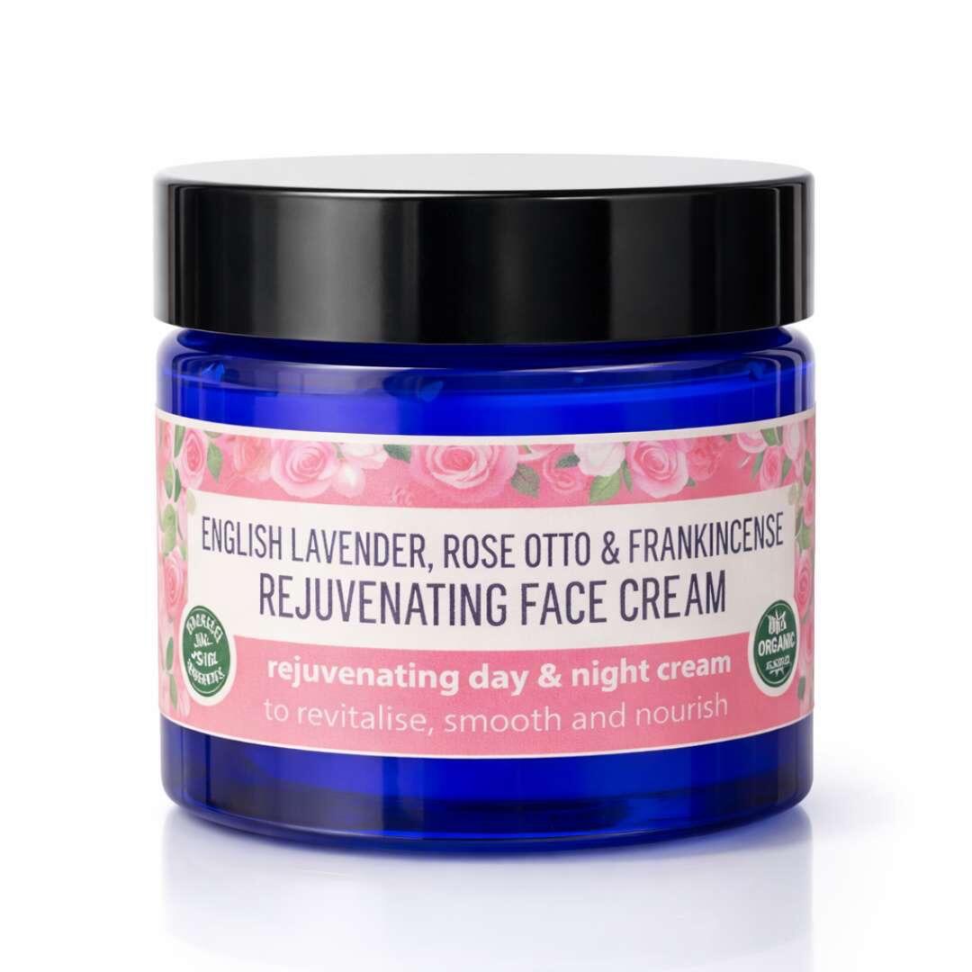 Lavender, Rose & Frankincense Rejuvenating face cream