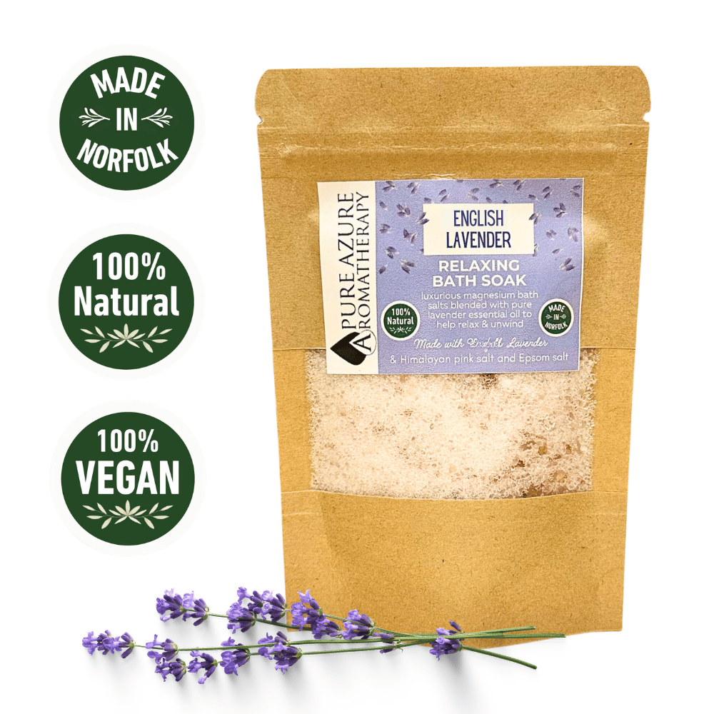 Relaxing Lavender Bath Salts - Natural handmade