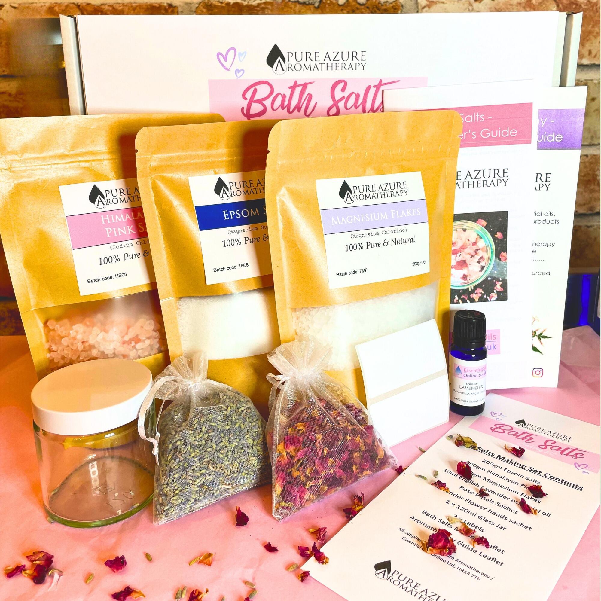 Bath salts making set