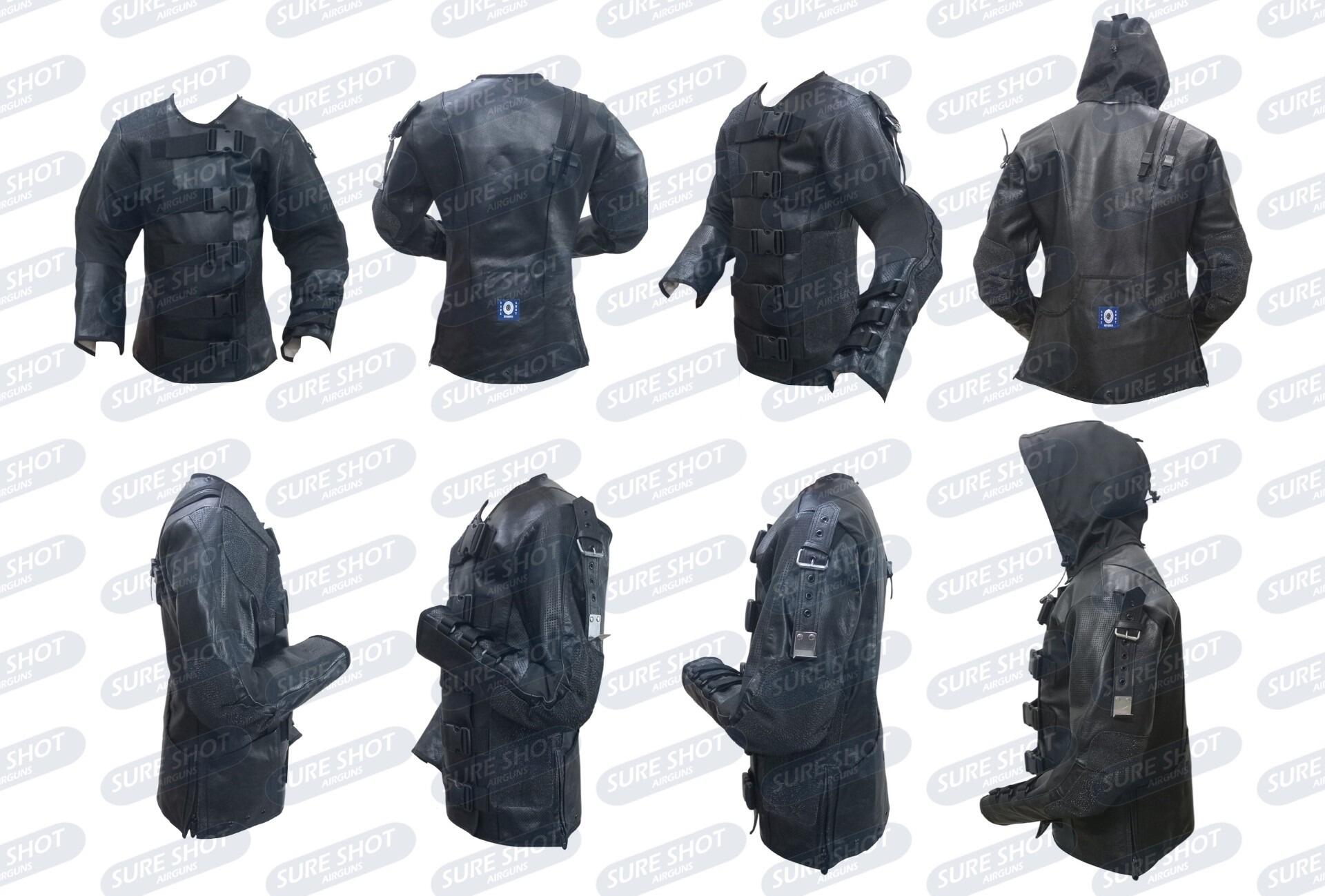 Leather Field Target Jacket