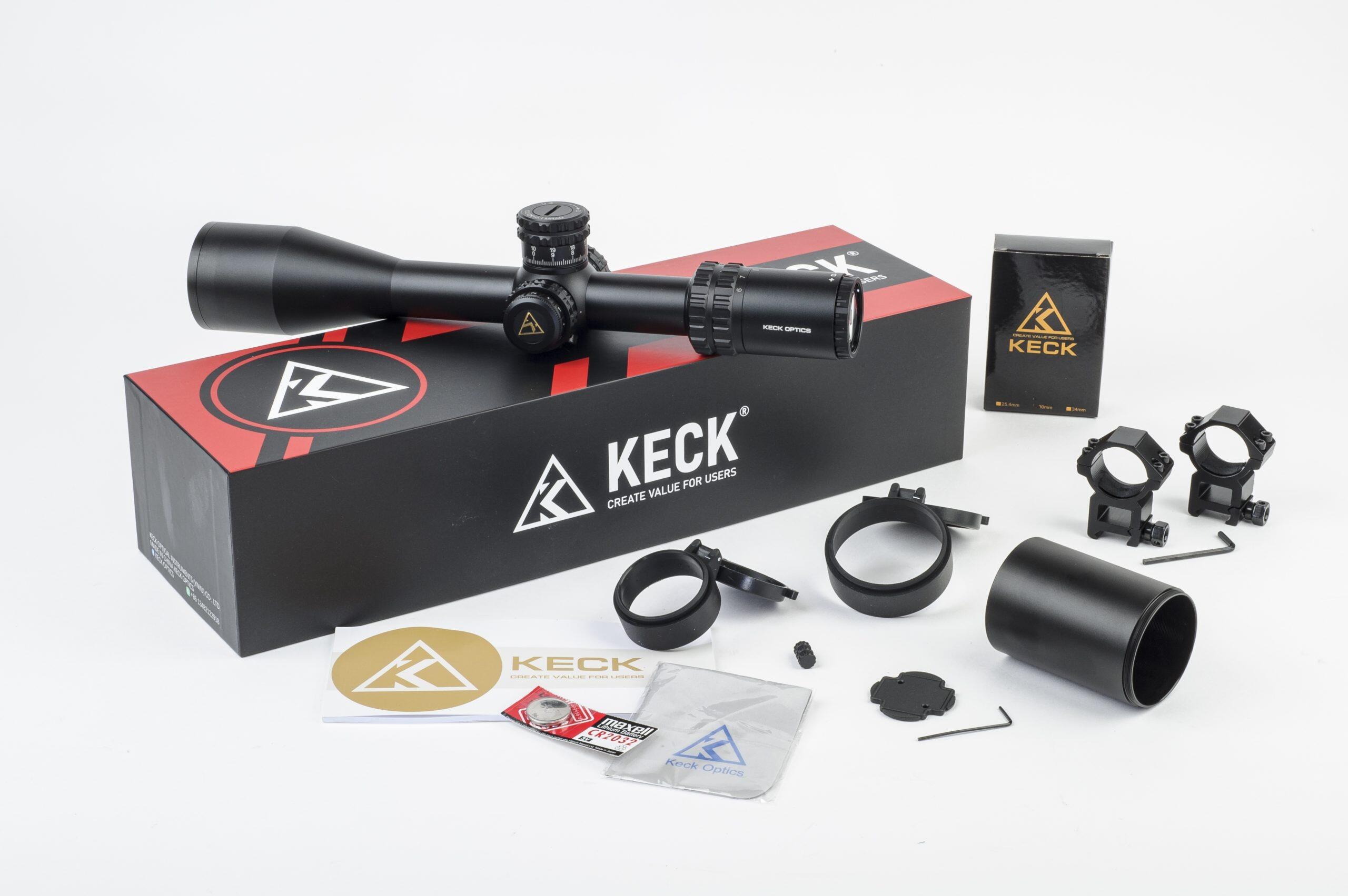 KECK Optics - PRECISION HD 6-24x50 SFP IR