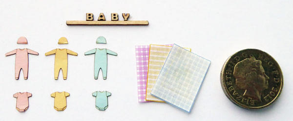 Accessories for 1/48th scale Baby Shop