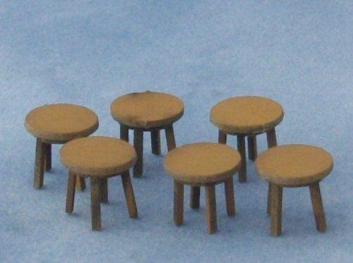 1/48th scale Four Short Stools Kit