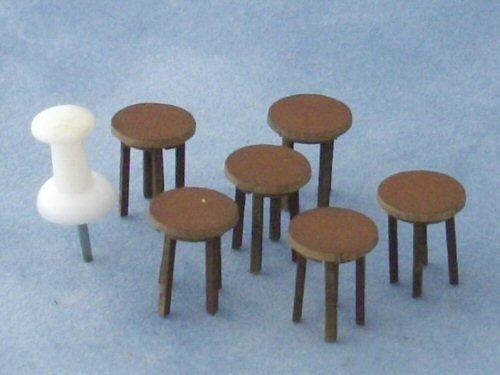 1/48th scale Four Tall Stools Kit