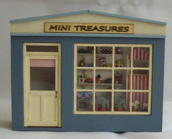 My 1/48th scale Pocket Toy Shop Kit