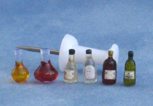 1/48th scale Wine Bottles and Decanters