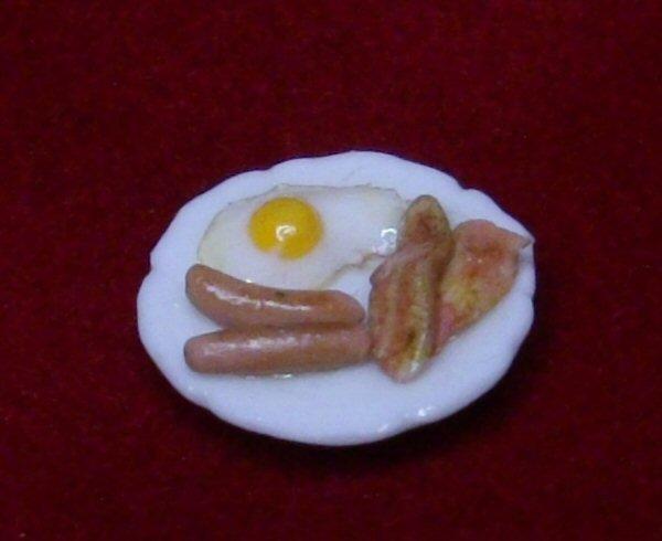1/24th scale Plated Breakfast