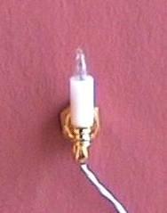 1/24th scale Dolls House Candle Sconce Wall Light