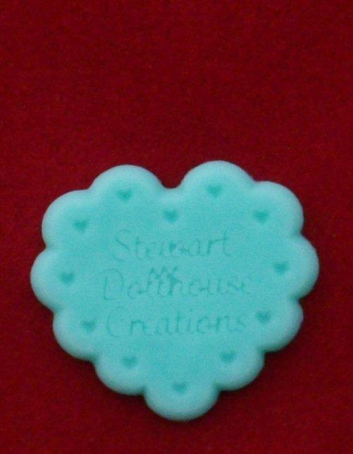 1/48th scale Heart Shaped Macaroons Mould