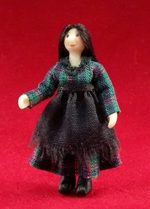Quarter scale Miniature Witch doll