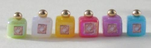 1/24th scale cube shaped lotion jars