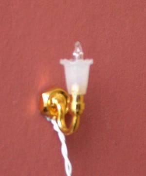 1/24th scale Dolls House Tulip Wall Light