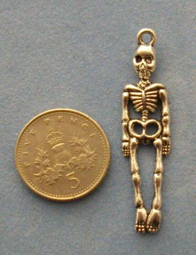 Quarter scale hanging skeleton