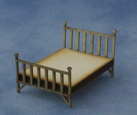 1/48th scale Double Brass Bed Kit