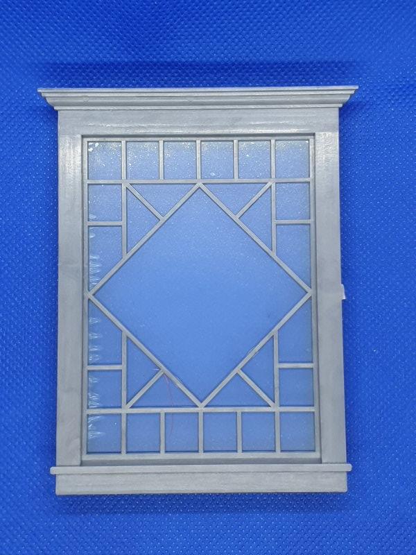 1/24th scale Grandt Line Large Diamond Pattered Shop Window 3919
