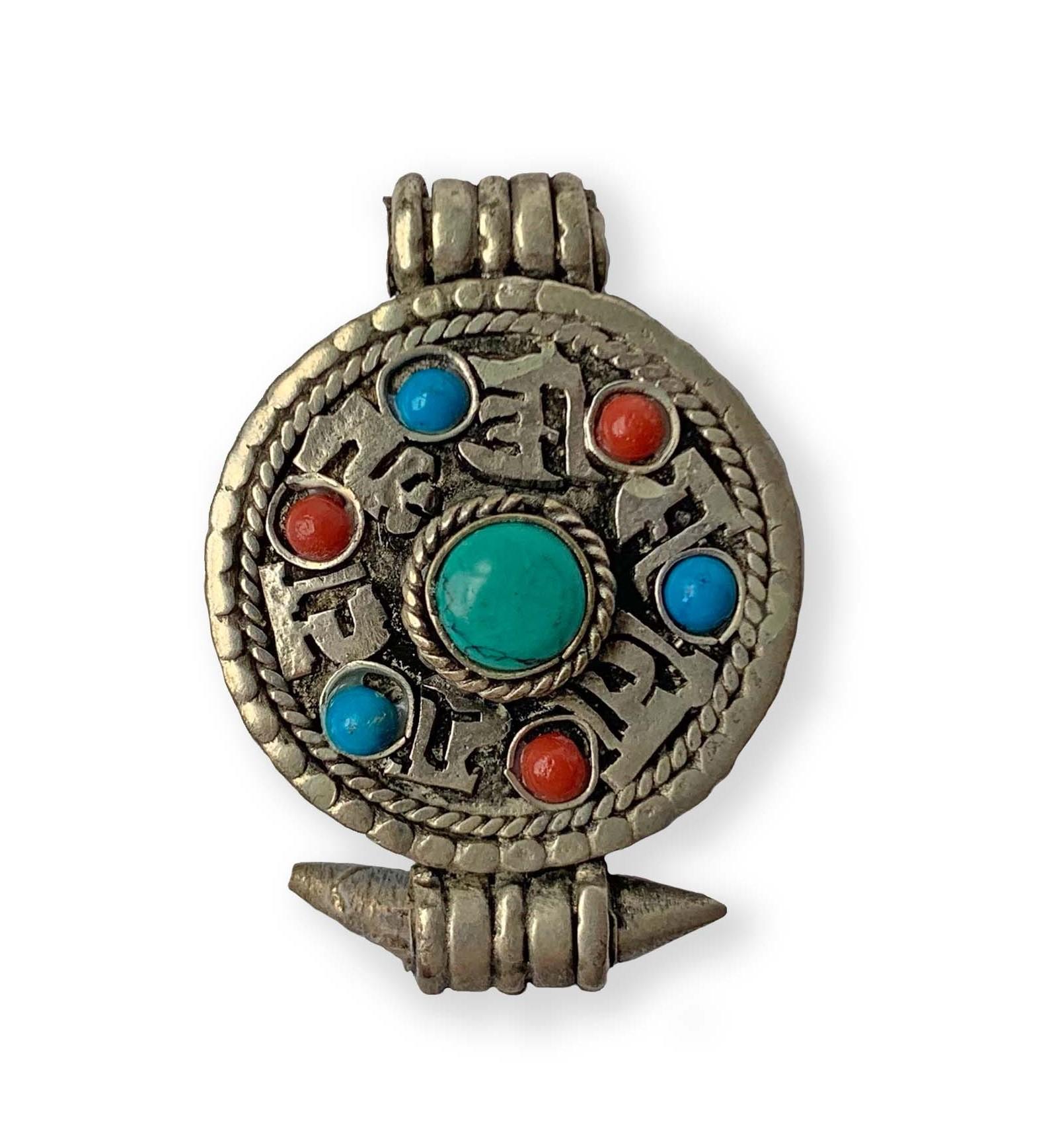 Tibetan Necklace | Copper Gau (locket) with Himalayan Herbs – Lhasa Artisan  Brand