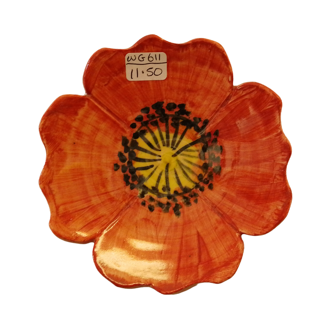 Small poppy flat