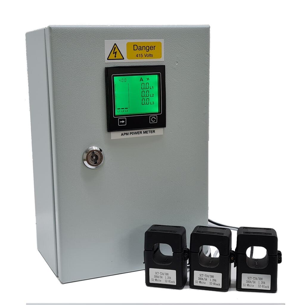 Monitoring Current on a Three Phase Supply