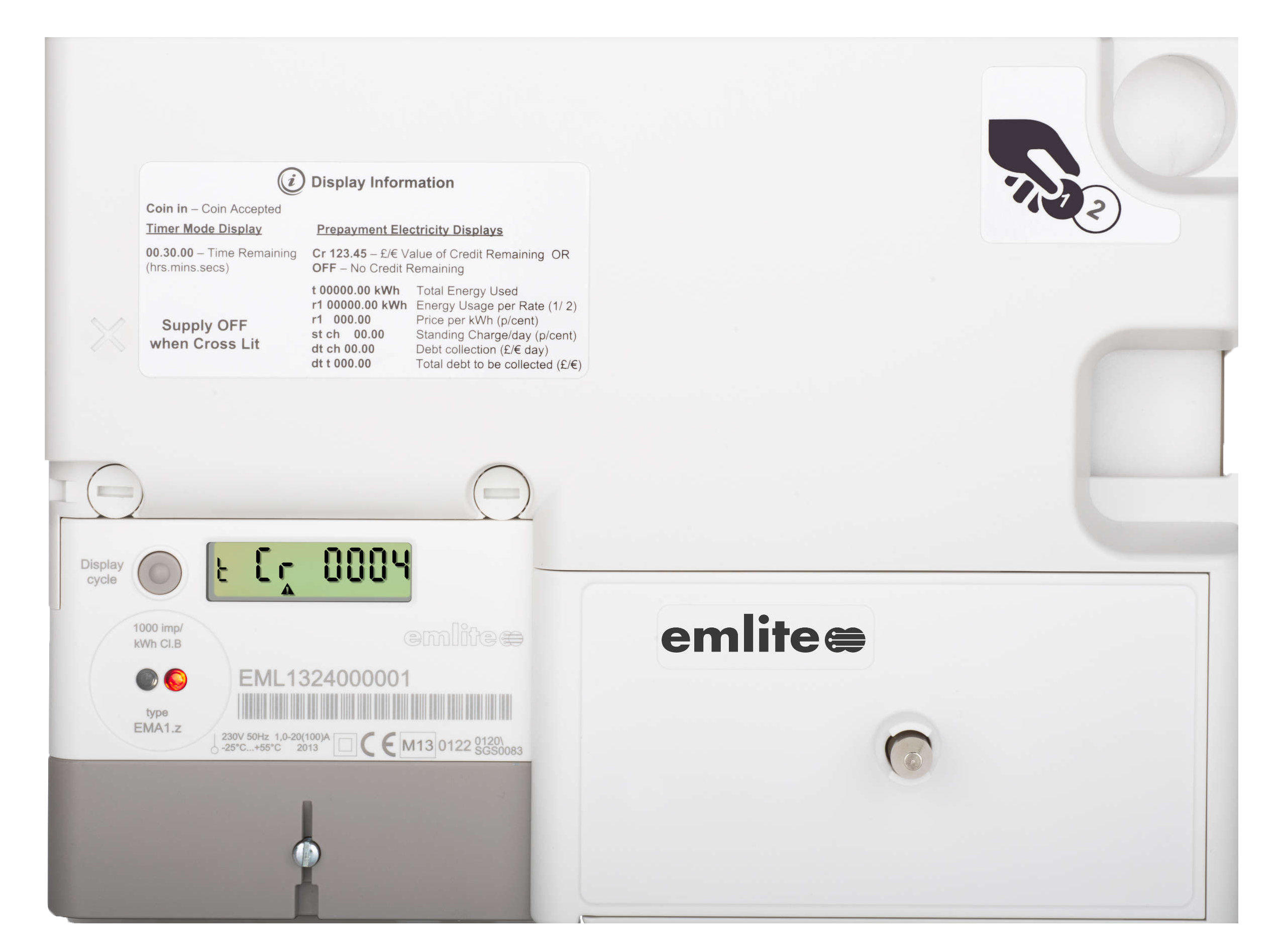 Emlite Prepayment Coin Meter S P Wales