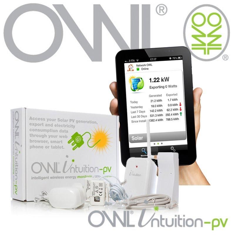 OWL Intuition-PV Solar Power Energy Monitoring System 3 
