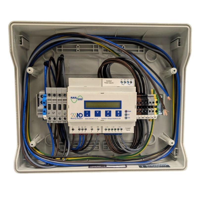 Three Phase DIN Rail Metering Kit - MKDND35