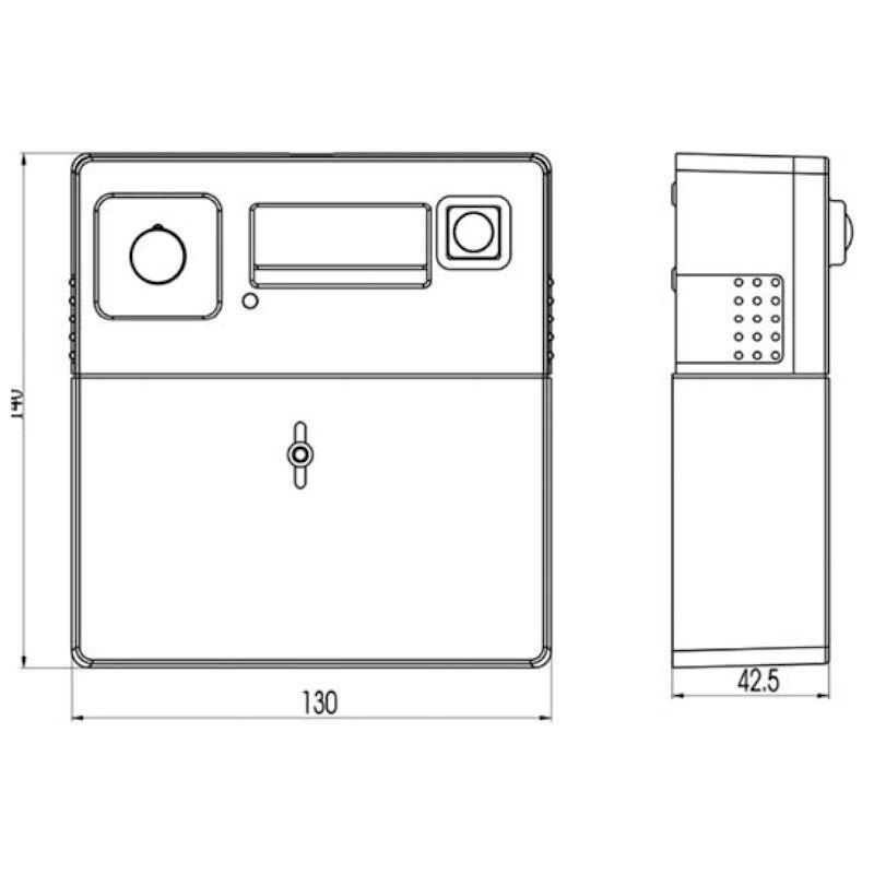 Iskra - ME162X - Dimensions