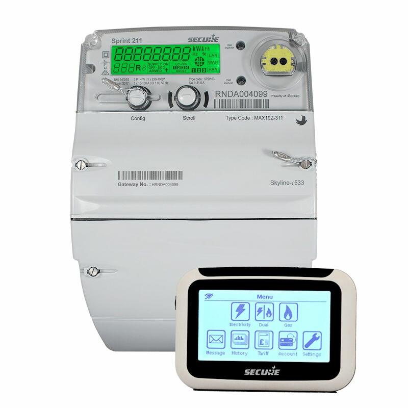 Secure Sprint 211 Smart 3-Phase Prepayment Meter with MeterPay