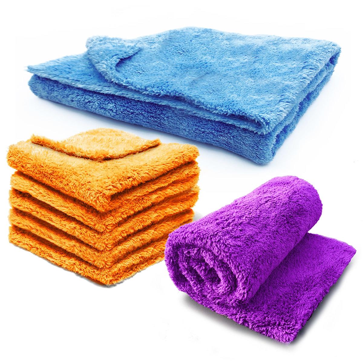 Edgeless Microfibre Cloth Towel Car Microfiber Polishing Drying Pure