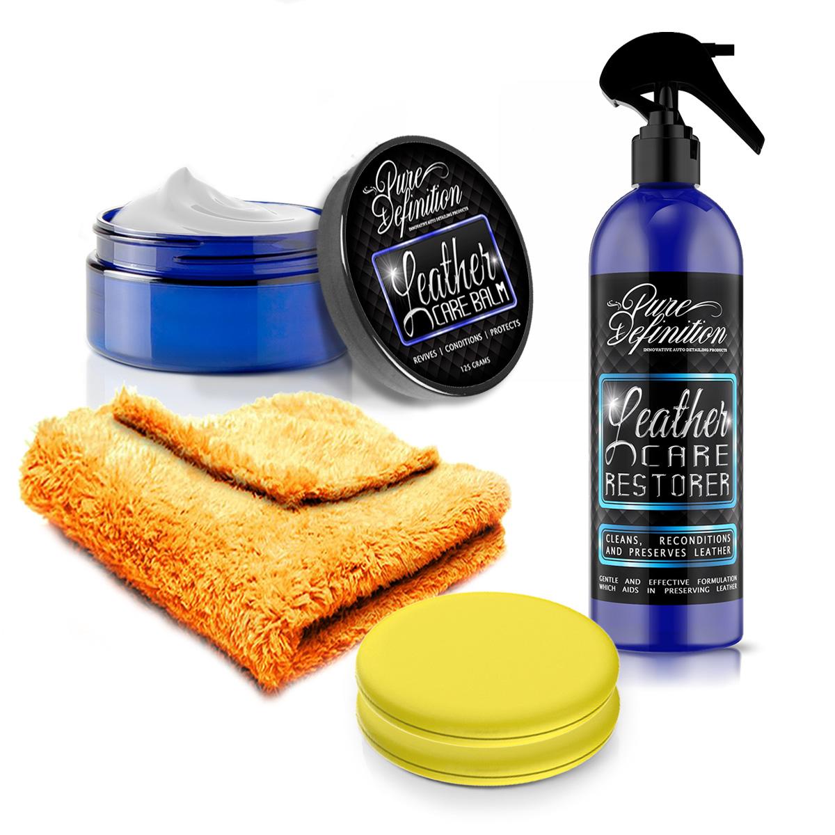 Details About Leather Cleaner Protection Kit Preserve Car Interior Detailing Pure Definition