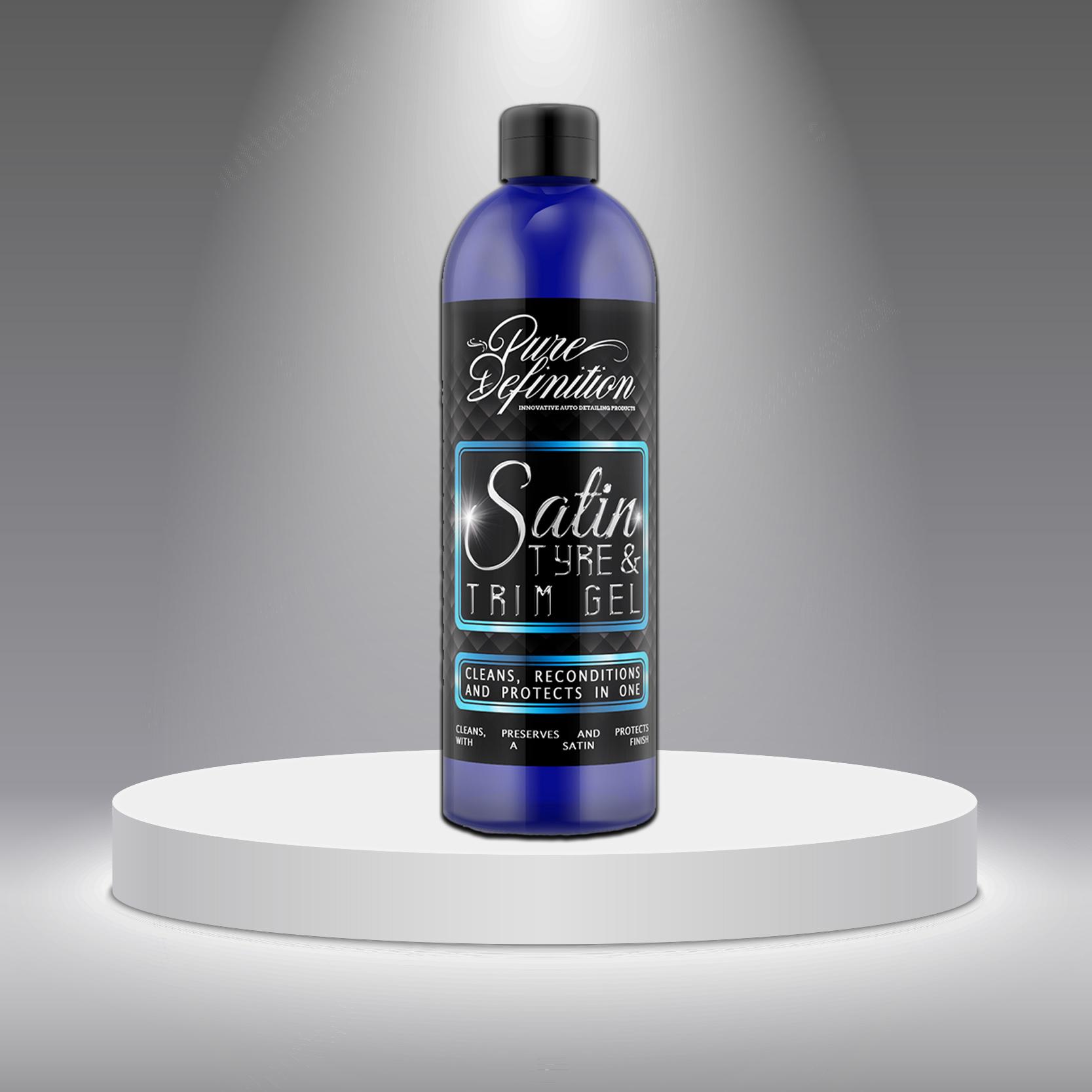Satin Finish Tyre & Trim Gel Car Care Pure Definition