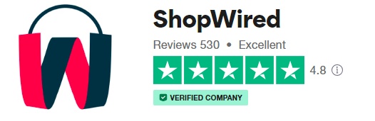 ShopWired TrustPilot Rating