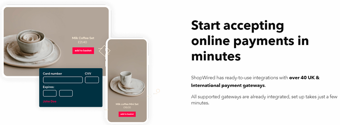 ShopWired Payment Gateways