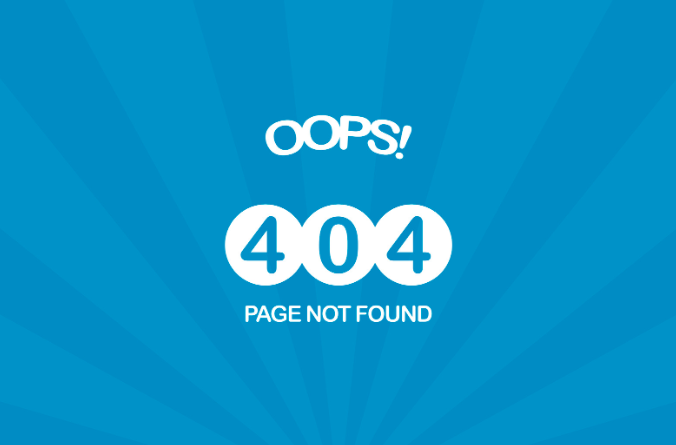 Error 404- Page not found