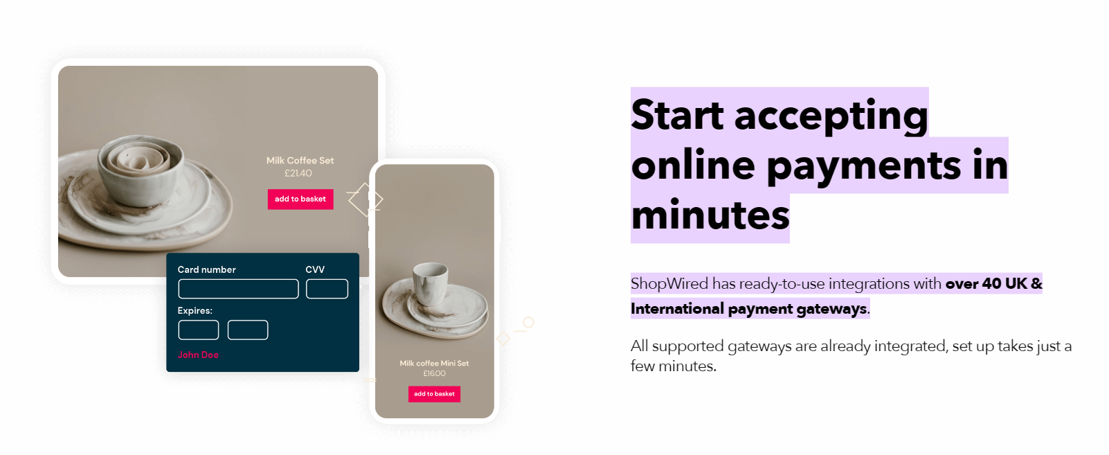 ShopWired Payment Gateways