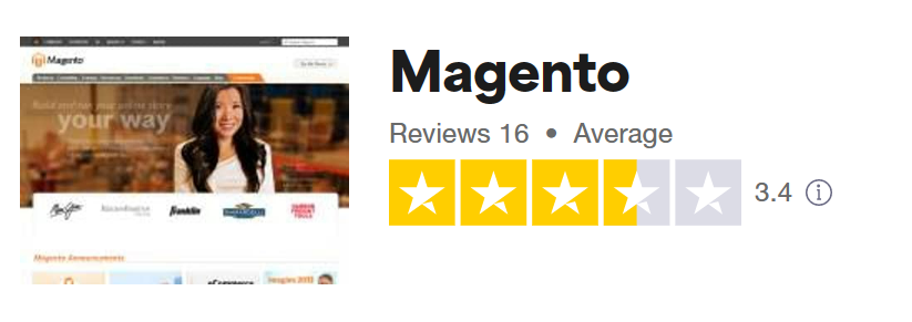 Magento Review TrustPilot