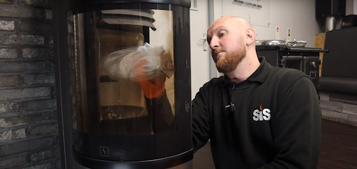 Sam from Stove Industry Supplies- Cleaning Demo 4