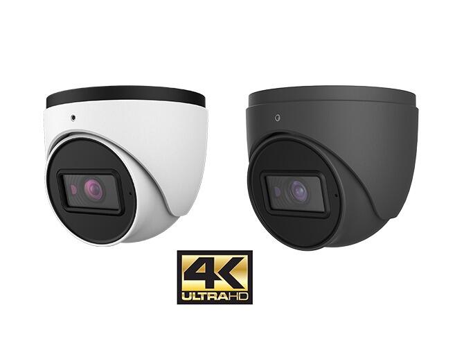 Securetech Pro - Caméra de sécurité - blanche - 8MP 4K Ultra HD