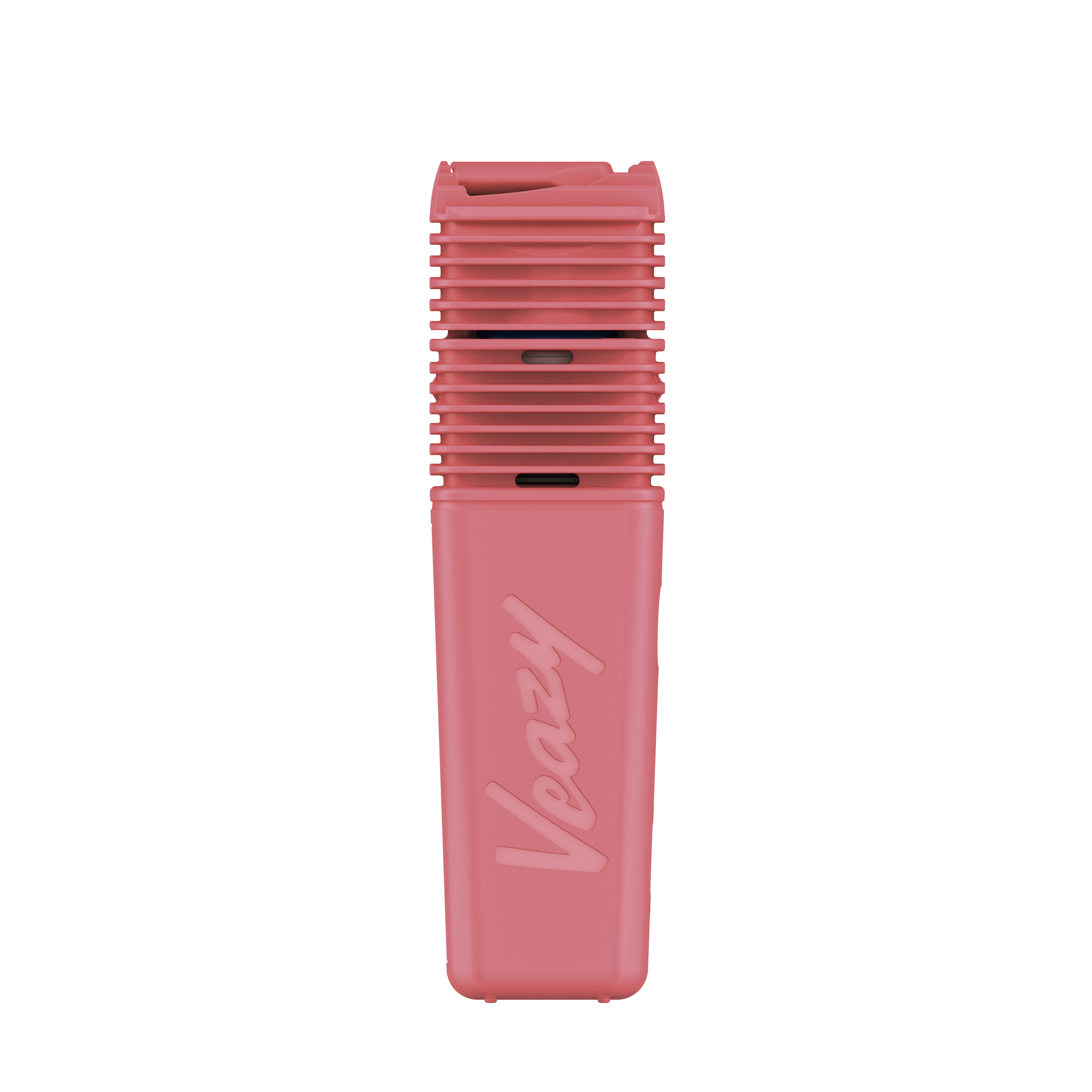 Veazy vaporizer in Charming Pink – angled side profile